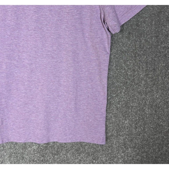 Banana Republic Short Sleeve Embroidered Elephant Polo Shirt Mens Size XL Purple - Picture 12 of 15